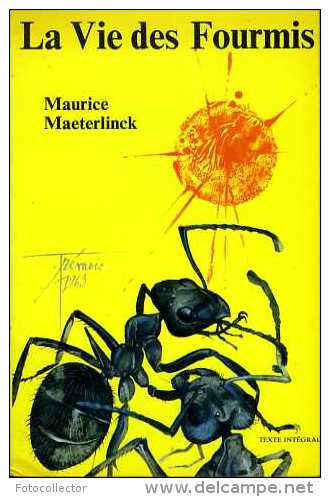 La Vie Des Fourmis Par Maurice Maeterlinck (Nobel Littérature 1911) - Belgische Schrijvers