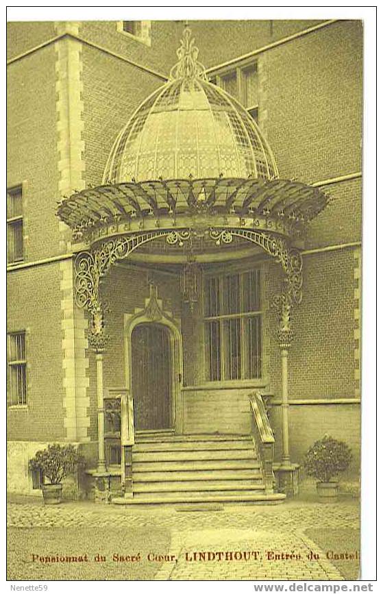 LINDTHOUT Entrée Du Castel Du Pensionnat Du Sacré Coeur - Woluwe-St-Lambert - St-Lambrechts-Woluwe