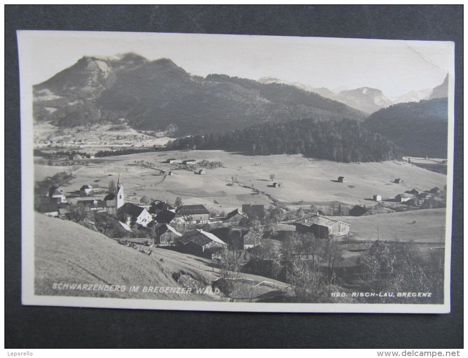 AK SCHWARZENBERG Im Bregenzerwald 1928  //// D*17995 - Bregenzerwaldorte