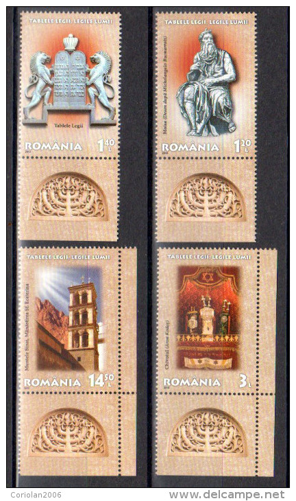 Romania 2013 / The Tablets Of The Low, The Low Of The World / 4 Val + Tabs Type 1 - Guidaismo