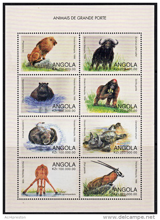 C0358a ANGOLA 1998, Animals,  MNH - Angola
