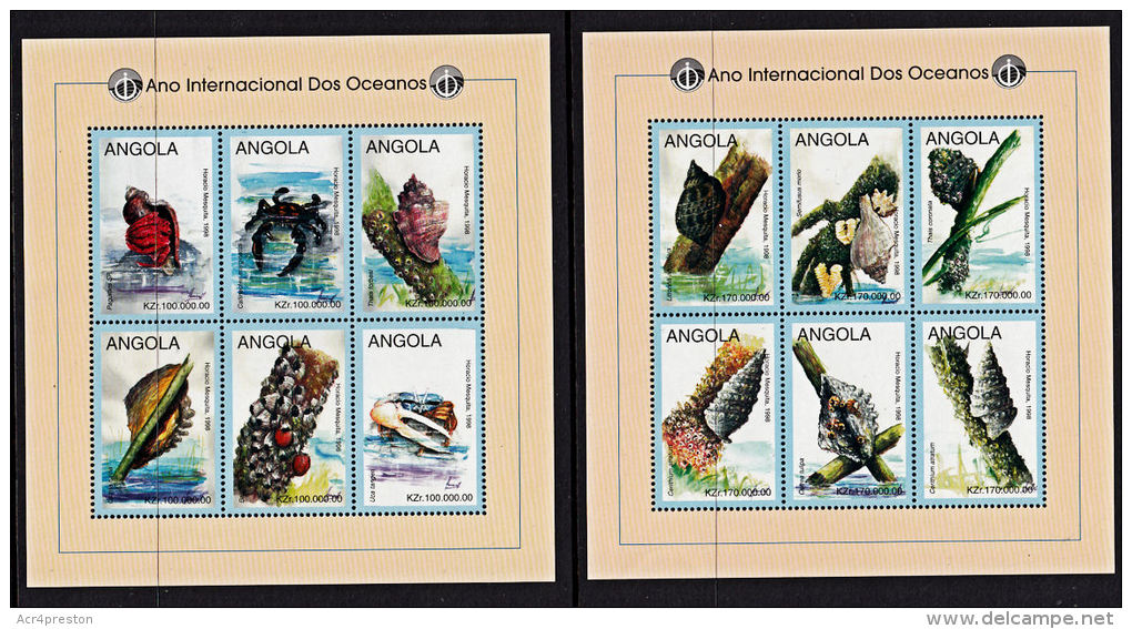 F0022 ANGOLA 1998, International Year Of The Oceans,  MNH - Angola