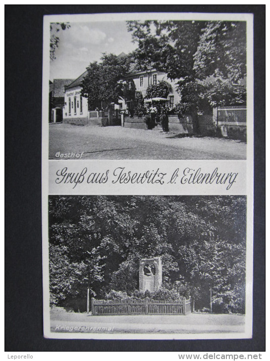 AK JESEWITZ B. EILENBURG Gasthof 1940 //// D*18052 - Eilenburg