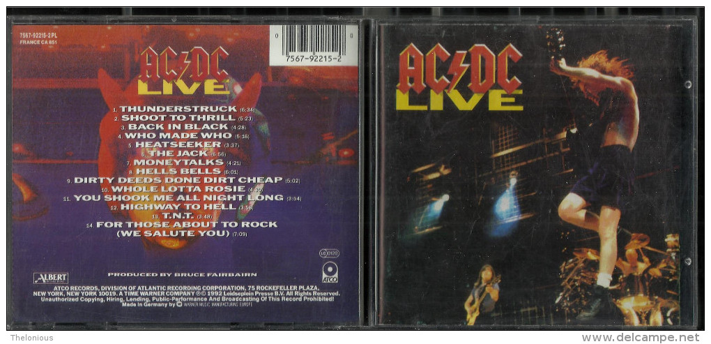 # CD - AC/DC - Live - Hard Rock En Metal