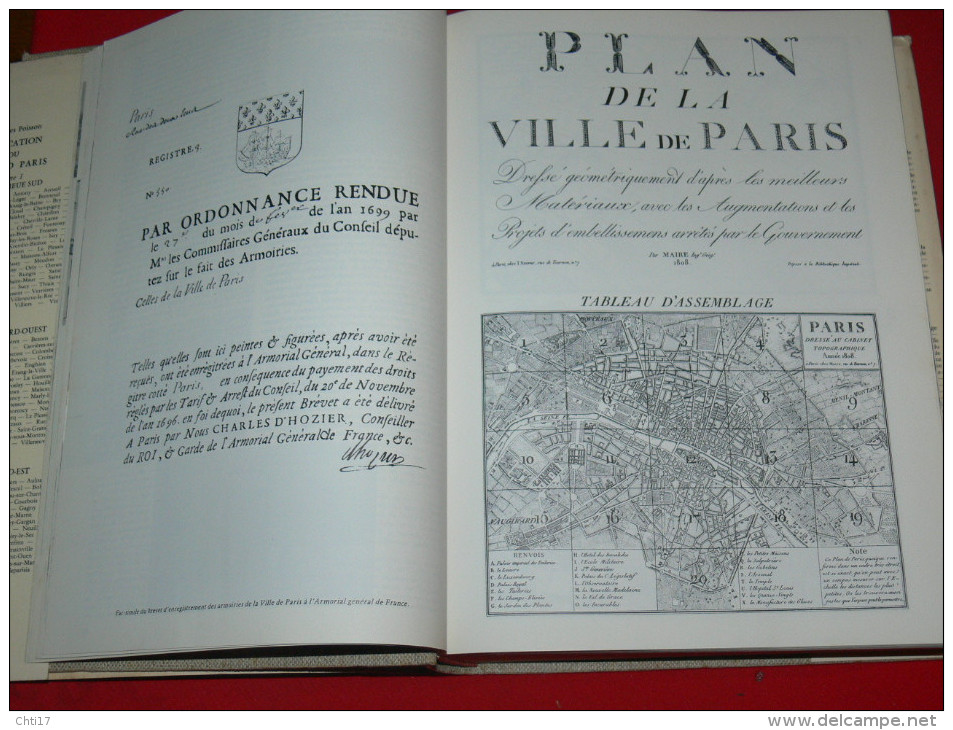 DICTIONNAIRE HISTORIQUE DES RUES DE PARIS /1600 PAGES/ 5334 RUES /EN 3 TOMES AK/LZ +SUPL/2343 ILLUST EDIT DE MINUIT 1976