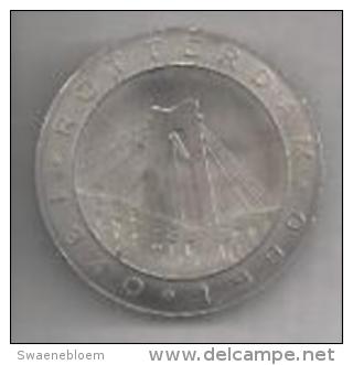 Jeton.- Rotterdam 1340 - 1990 - PORTER . 2 Scans - Monedas Elongadas (elongated Coins)