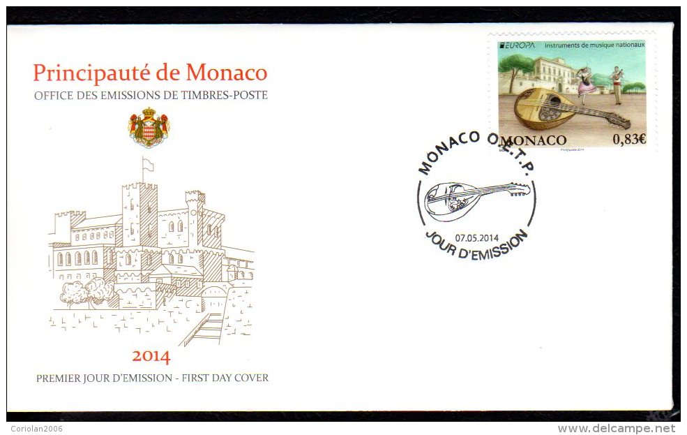 Monaco 2014 / Europa / FDC - 2014