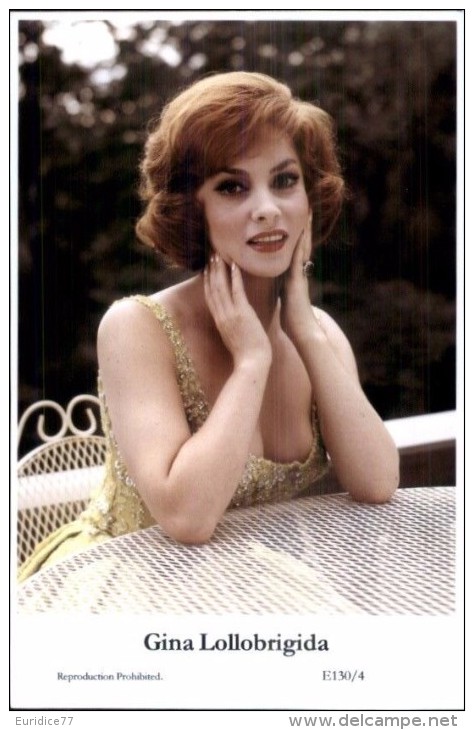 GINA LOLLOBRIGIDA - Film Star Pin Up - Publisher Swiftsure Postcards 2000 - Artiesten