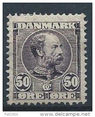 Danemark 1904 N° 46  Neuf* MVLH Christian IX - Ungebraucht