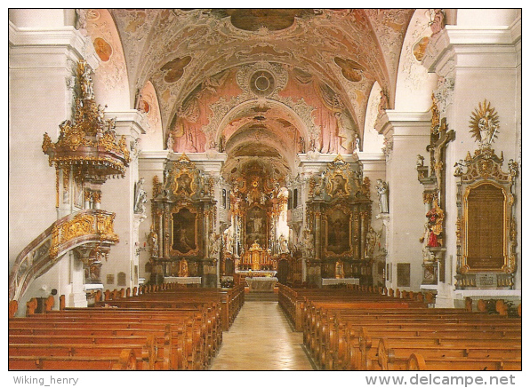 Cham - Stadtpfarrkirche Sankt Jakob   Innenansicht - Cham