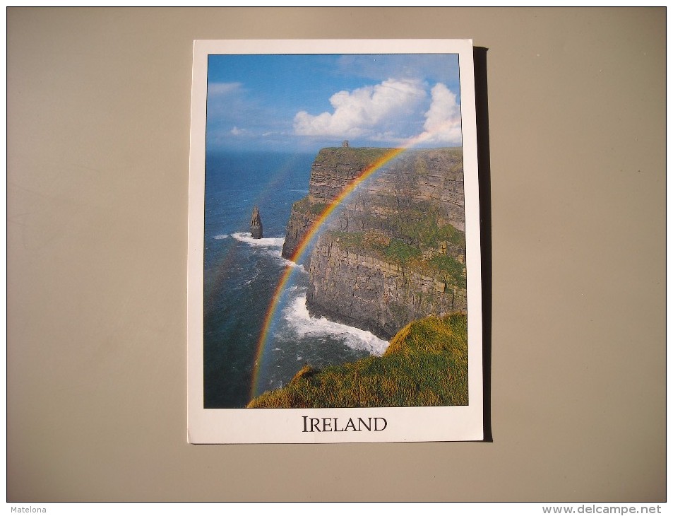 IRLANDE CLARE RAINBOW AT THE CLIFFS OF MOHER - Clare