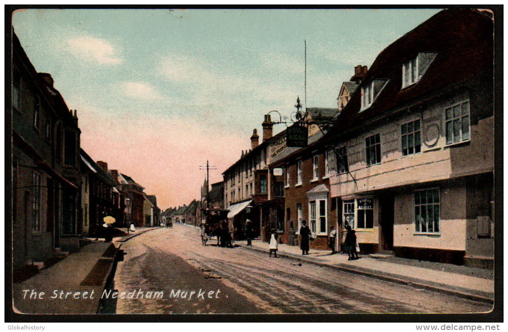 DB5551 - SUFFOLK - THE STREET NEEDHAM MARKET - Otros & Sin Clasificación