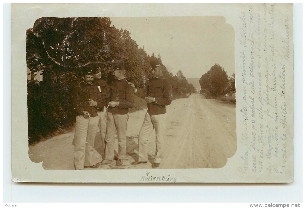 ROTTENBURG - Militaires En 1901, Carte Photo. - Rottenburg