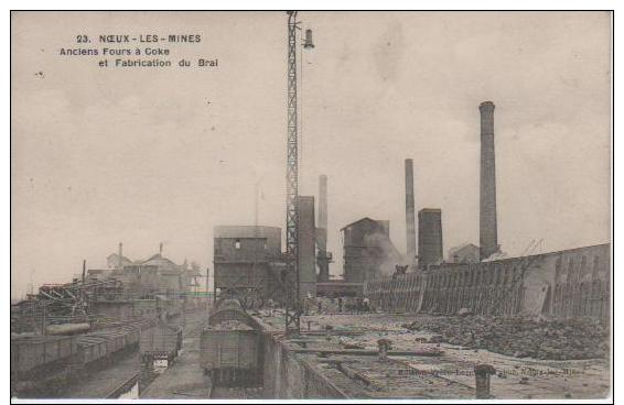 NOEUX LES MINES - Ancien Fours à Coke Et Fabrication Du Brai - Noeux Les Mines