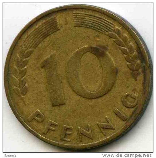 Allemagne Germany 10 Pfennig 1949 Petit J J 378 KM 103 - 10 Pfennig