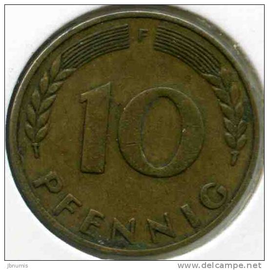 Allemagne Germany 10 Pfennig 1949 F J 378 KM 103 - 10 Pfennig