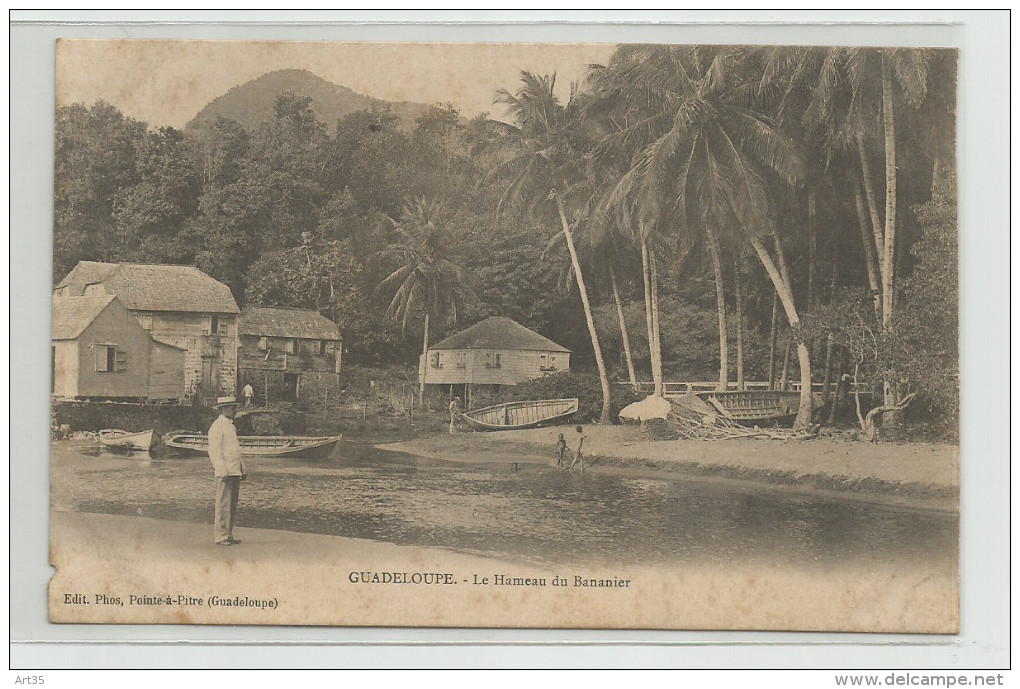 CPA Guadeloupe Le Hameau Du Bananier   T2 - Pointe A Pitre