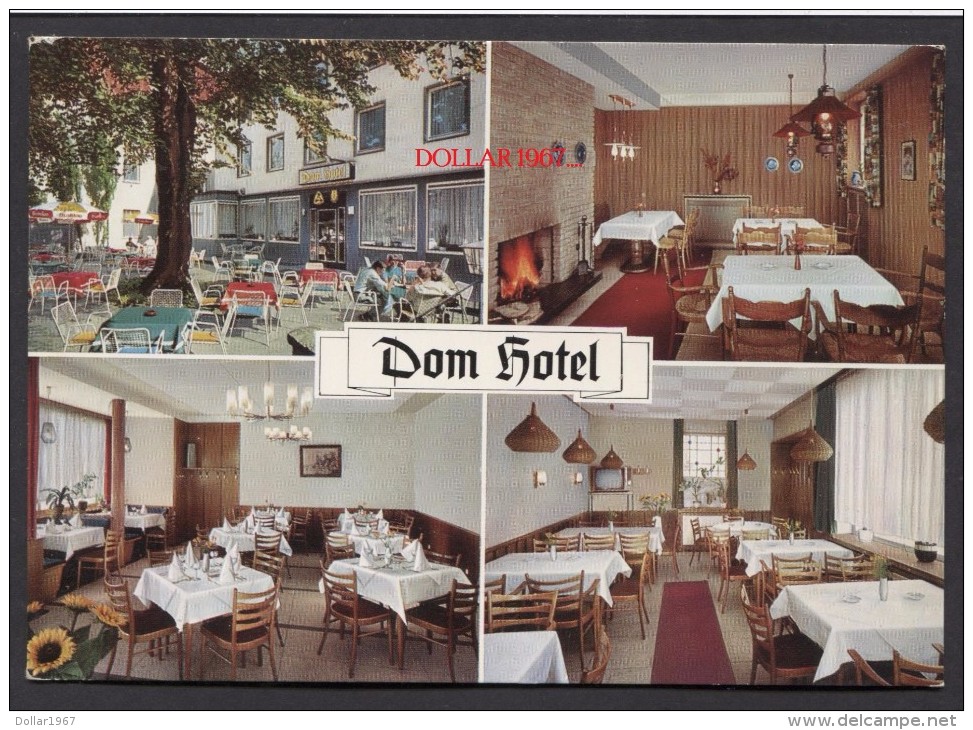 Dom Hotel  - Wherner Braun -  Werl, Westfalen,   -See The 2  Scans For Condition( Originalscan ! ) - Werl