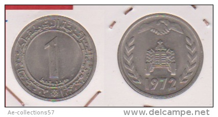 Algérie //  1 Dinar 1972  //  SUP  //  KM 104.2 - Algeria