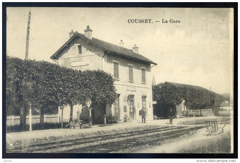 Cpa  Du 88  Coussey - La Gare     BB5 - Coussey