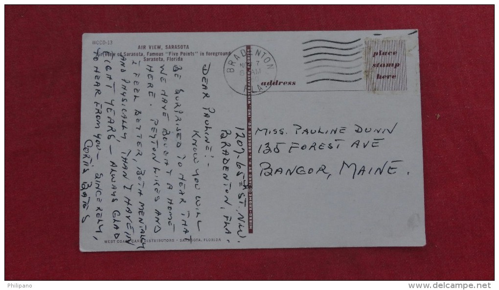 Florida> Sarasota   Air View    ====   =============ref  2036 - Sarasota