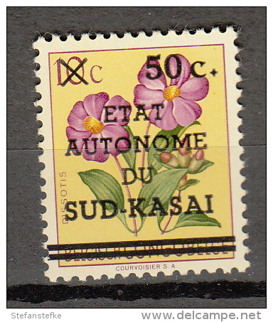 Zuid - Kasai Sud-Kasai Ocb Nr:  4 - V ** MNH(zie Scan )  Sans Point Sur Le I - Sur Kasai