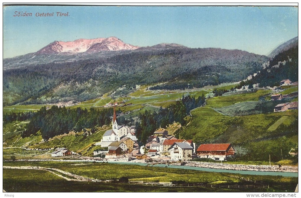 Sölden  Oetztal Tirol..  Austria.  S-2419 - Sölden