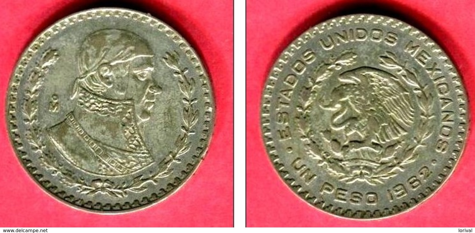 1 PESO     1962   (KM 66  )  TB  6 - Mexique