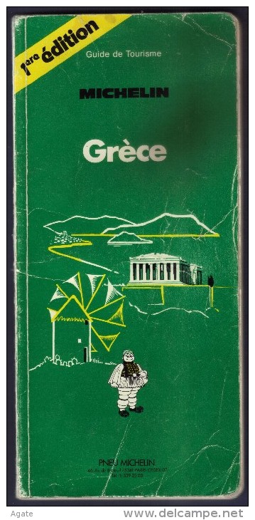 Guide Vert Michelin Grèce - Edition 1983 - Michelin (guides)