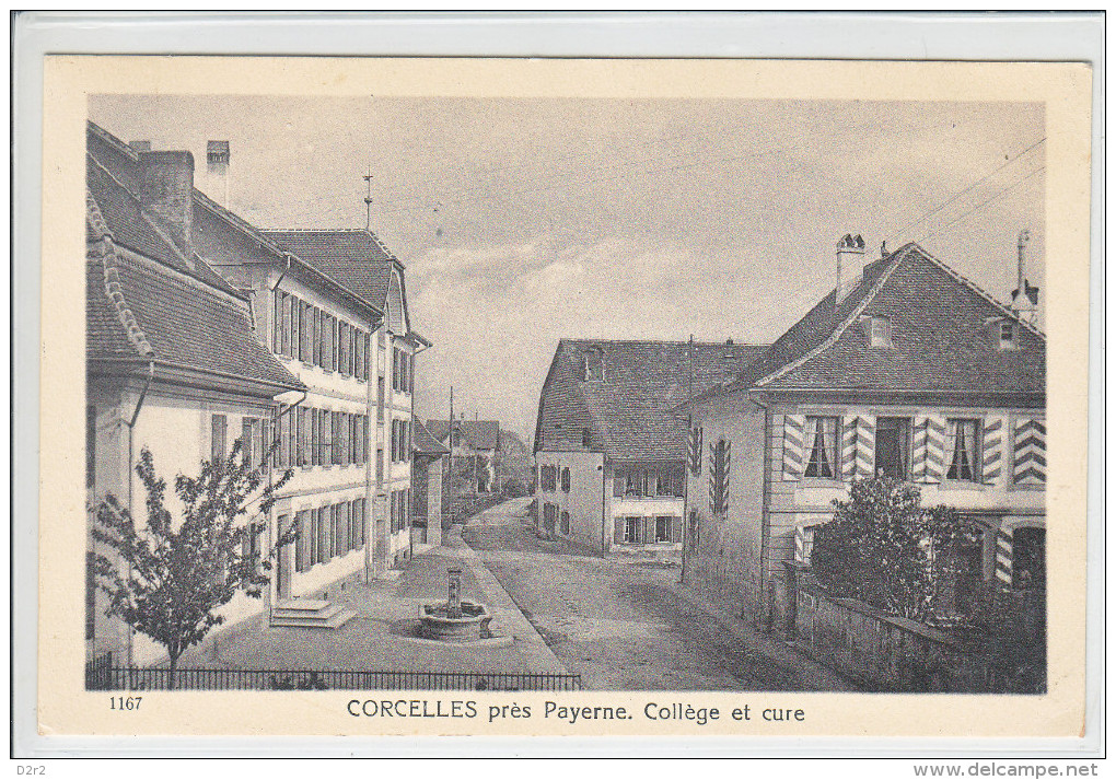 CORCELLES PRES PAYERNE - COLLEGE ET CURE - 24.06.26 - TTB - Payerne