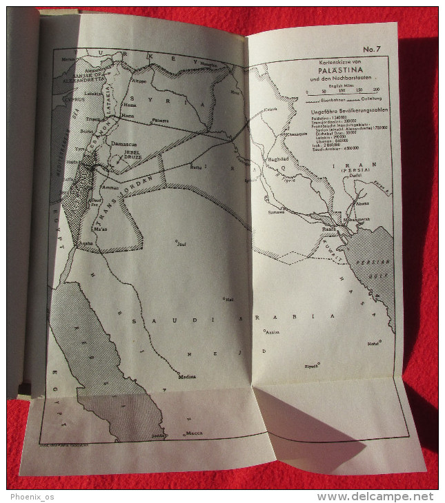 BERICHT ÜBER PALÄSTINA / REPORT ON PALESTINE - judaica, judaisme, jewish, edition: Berlin, 1937.