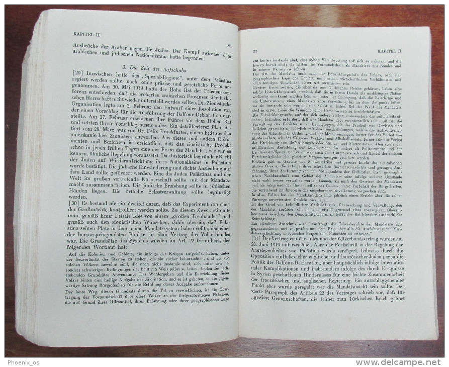 BERICHT ÜBER PALÄSTINA / REPORT ON PALESTINE - judaica, judaisme, jewish, edition: Berlin, 1937.