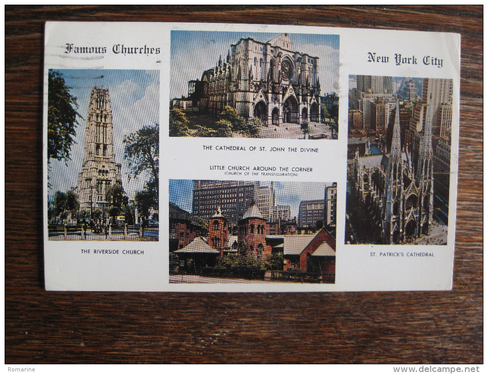 New York City - Famous Churches - Multi-vues, Vues Panoramiques