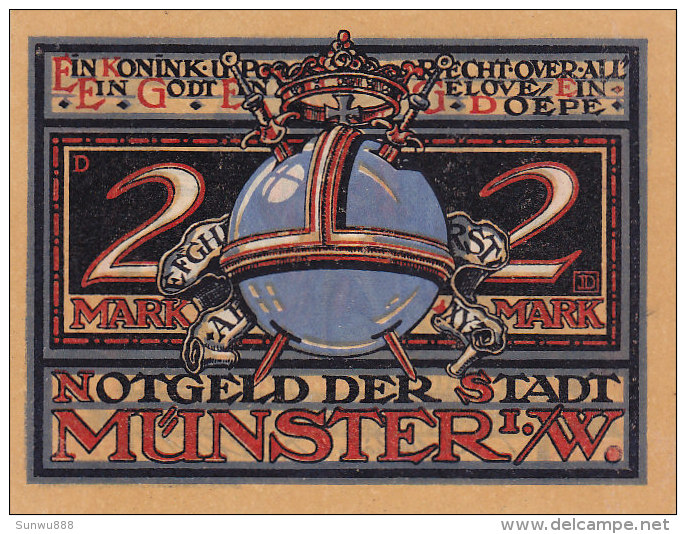 2 Mark  Notgeld 1921 (FDC) - [11] Emissions Locales