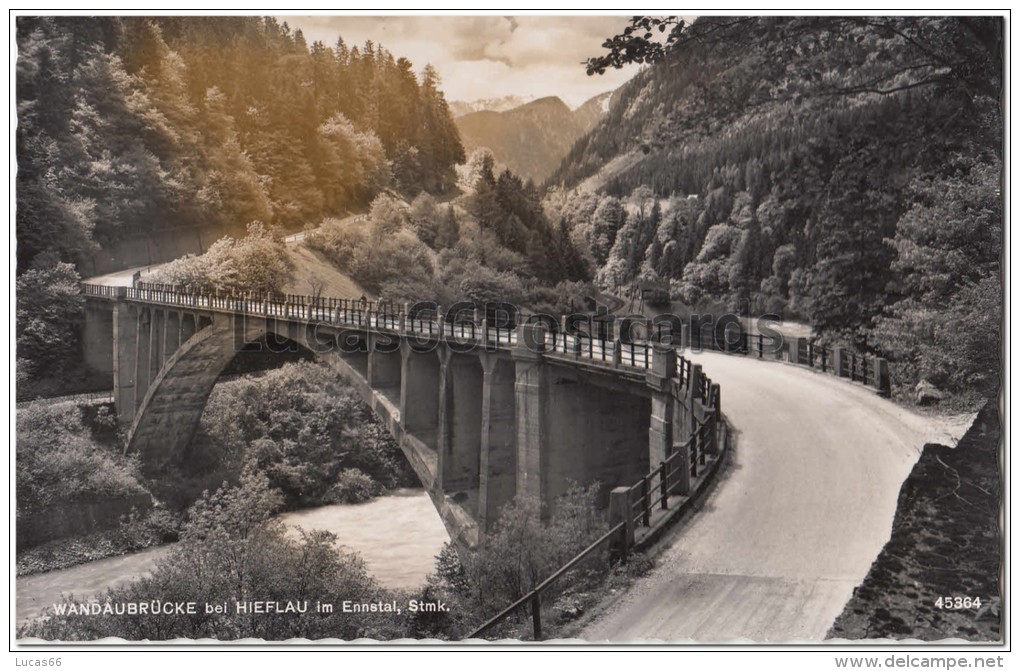 Wandaubrucke Bei Hieflau - Hieflau