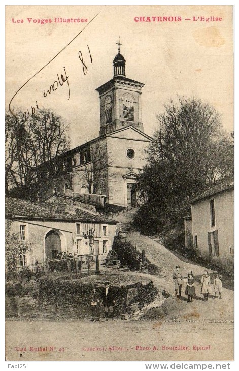 CHATENOIS L EGLISE - Chatenois