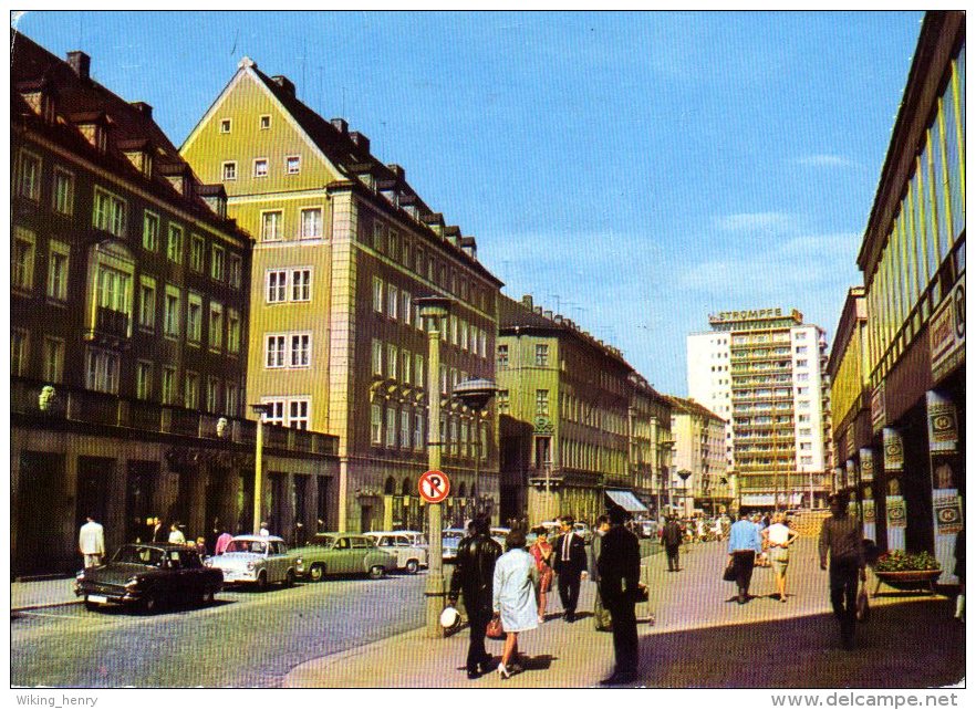 Chemnitz Karl Marx Stadt - Innere Klosterstraße - Chemnitz (Karl-Marx-Stadt 1953-1990)