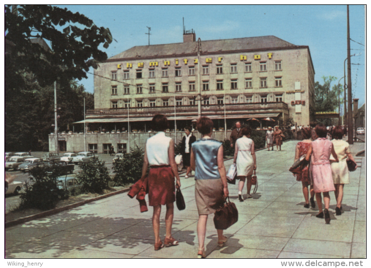 Chemnitz Karl Marx Stadt - Interhotel Chemnitzer Hof - Chemnitz (Karl-Marx-Stadt 1953-1990)