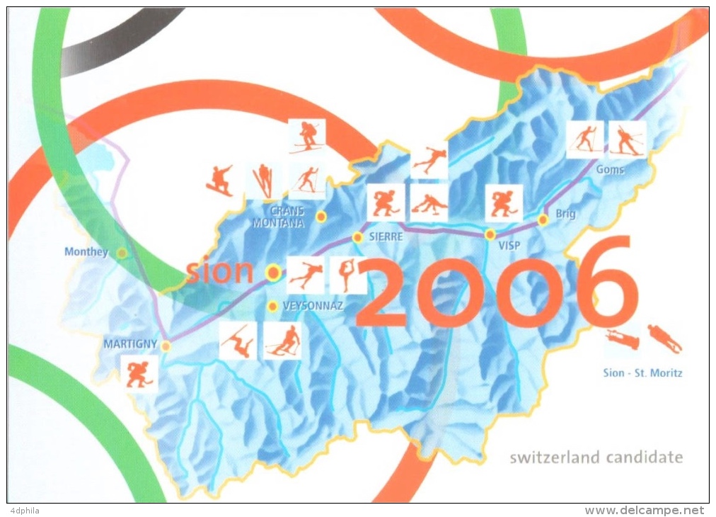 Switzerland - 1998 - The Swiss Post In Nagano - 10 Stamped Stationery - Entiers Postaux - Hiver 1998: Nagano