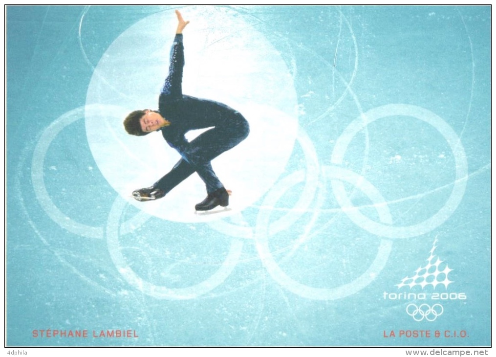 Switzerland - 2006 - Short Track - Stéphane Lambiel - Stamped Stationery - Entiers Postaux - Winter 2006: Torino