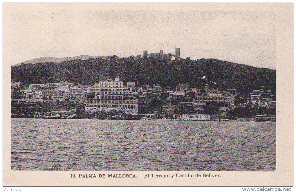 España--Mallorca--1960--El Terreno Y Castillo De Bellver-Hotel Reina Victoria - Castillos