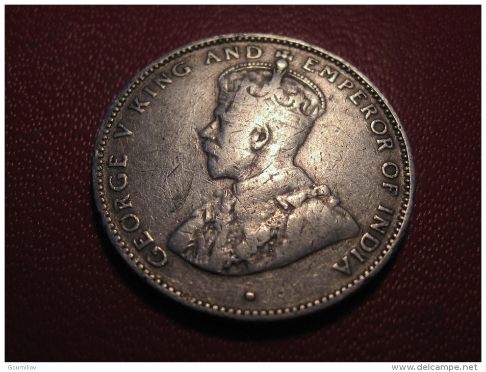 British Honduras - 25 Cents 1911 George V - 14 000 Exemplaires 3538 - Kolonies