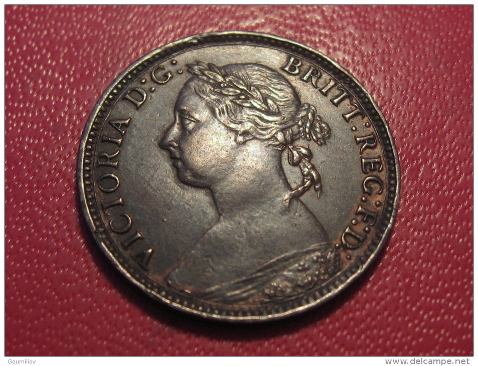 Grande-Bretagne - UK - Farthing 1886 Victoria 3524 - B. 1 Farthing