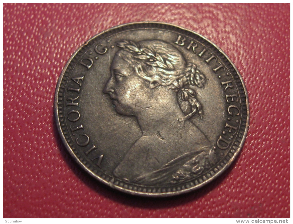 Grande-Bretagne - UK - Farthing 1887 Victoria 3516 - B. 1 Farthing