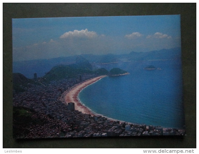 Rio De Janeiro. Vista Aerea De Copacabana. - Copacabana