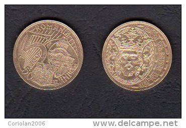 50 BANI 2011 / UNC / Issue Mircea Cel Batran / Set X 2 Buc. - Roumanie