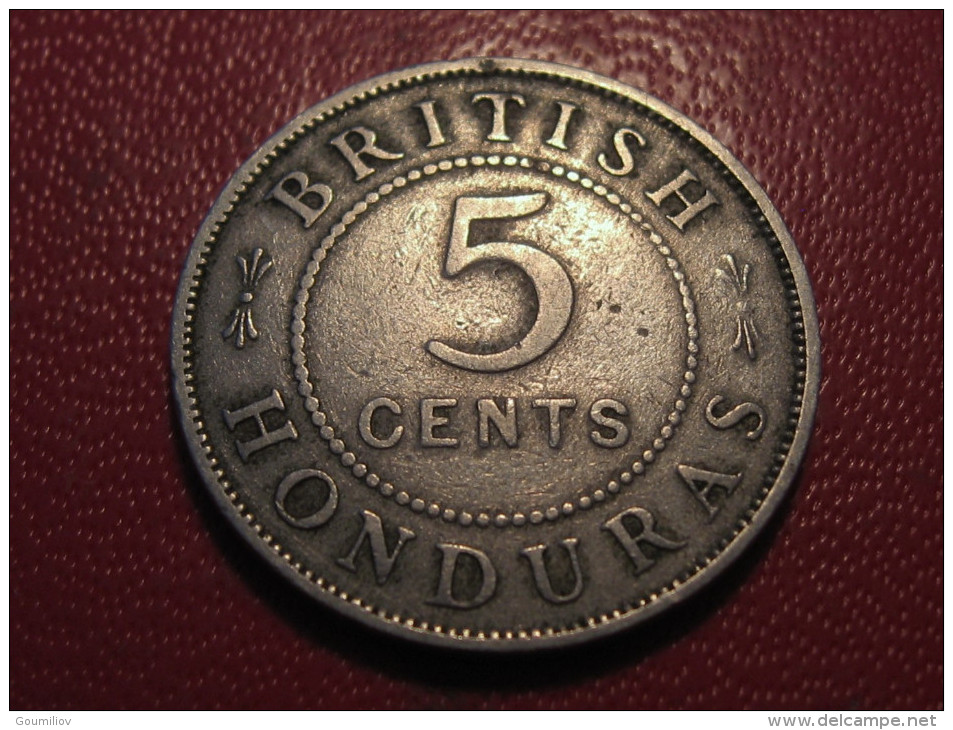 British Honduras - 5 Cents 1936 George V 3463 - Honduras