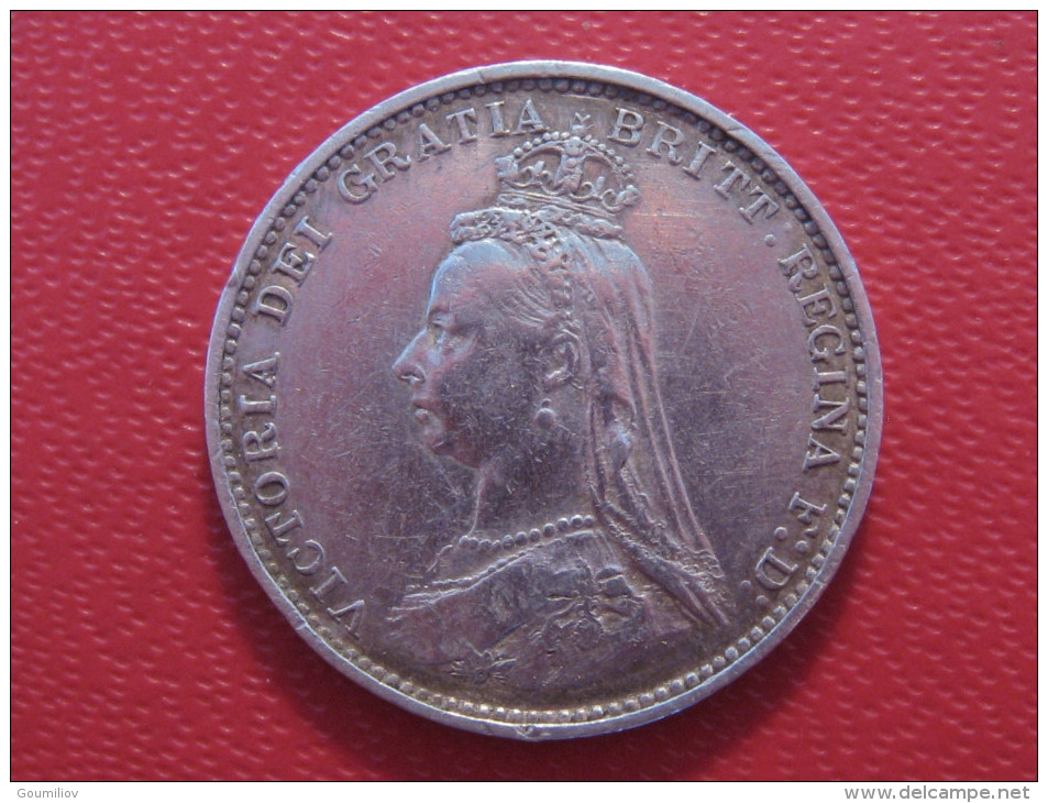 Grande-Bretagne - UK - 3 Pence 1887 Victoria 3602 - F. 3 Pence