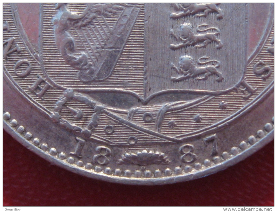 Grande-Bretagne - UK - Shilling 1887 Victoria 3610 - I. 1 Shilling