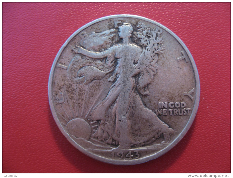 Etats-Unis - USA - Half Dollar 1943 Walking Liberty 3426 - 1916-1947: Liberty Walking (Libertà Che Cammina)